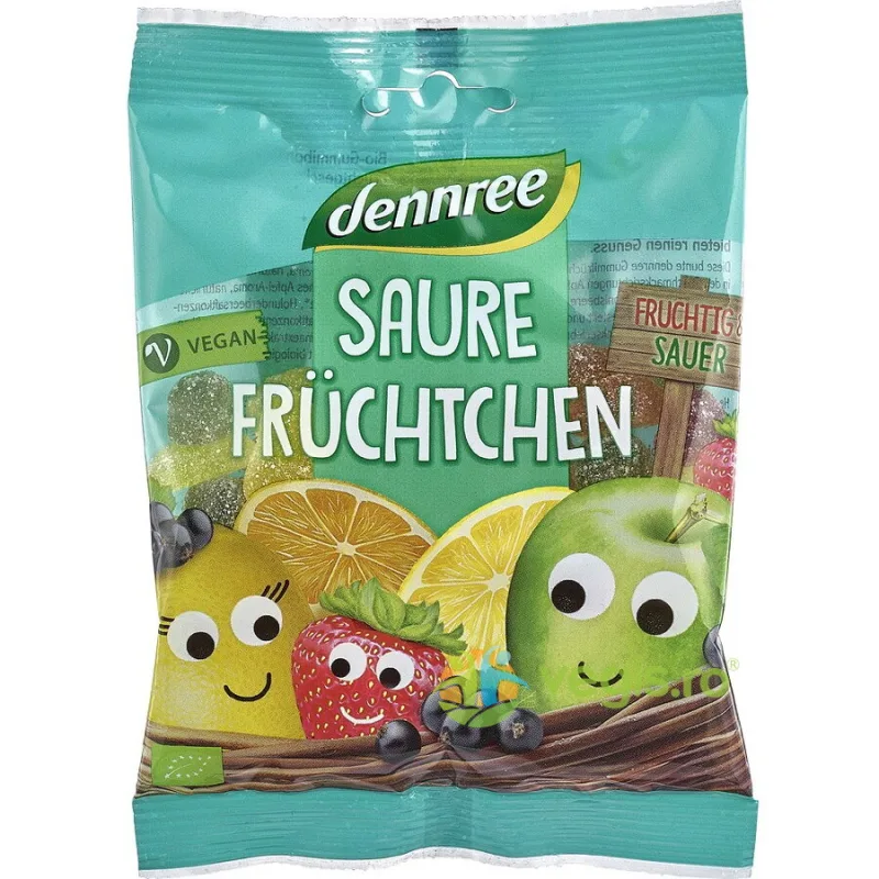 Jeleuri Acrisoare cu Fructe Ecologice/Bio 100g Dennree — preț și oferte