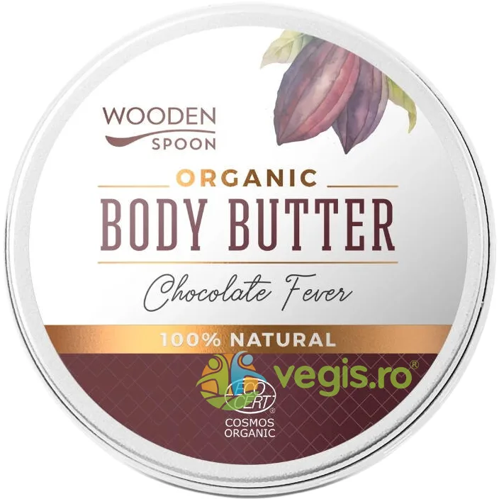 Unt de Corp Chocolate Fever Bio 100ml WOODEN&nbsp;SPOON — preț și oferte