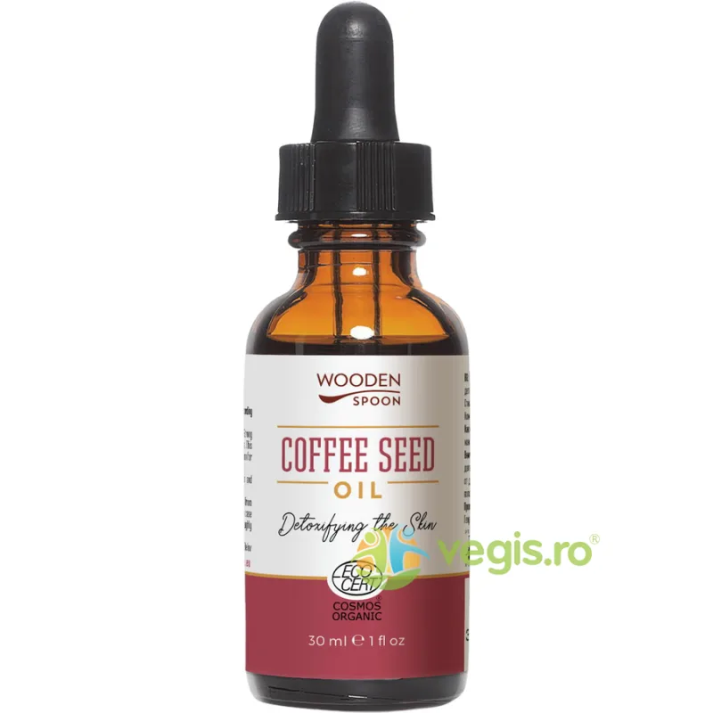 Ulei din Seminte de Cafea Bio 30ml WOODEN&nbsp;SPOON — preț și oferte