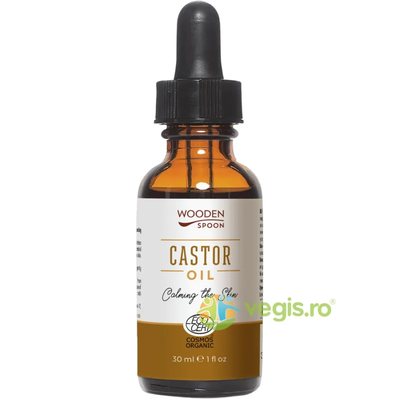 Ulei Calmant de Ricin Bio 30ml WOODEN&nbsp;SPOON — preț și oferte