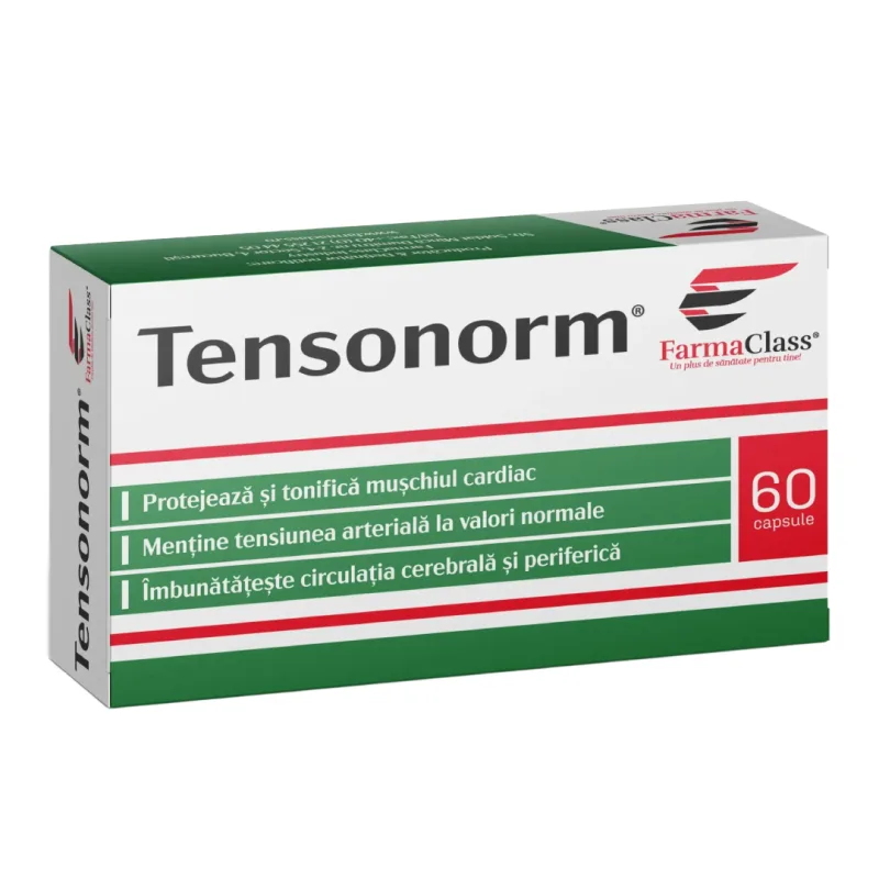 Tensonorm, 60 capsule, FarmaClass FARMA CLASS INDUSTRY — preț și oferte