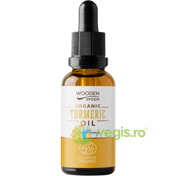 Ulei de Turmeric Macerat la Rece Bio 10ml WOODEN&nbsp;SPOON — preț și oferte