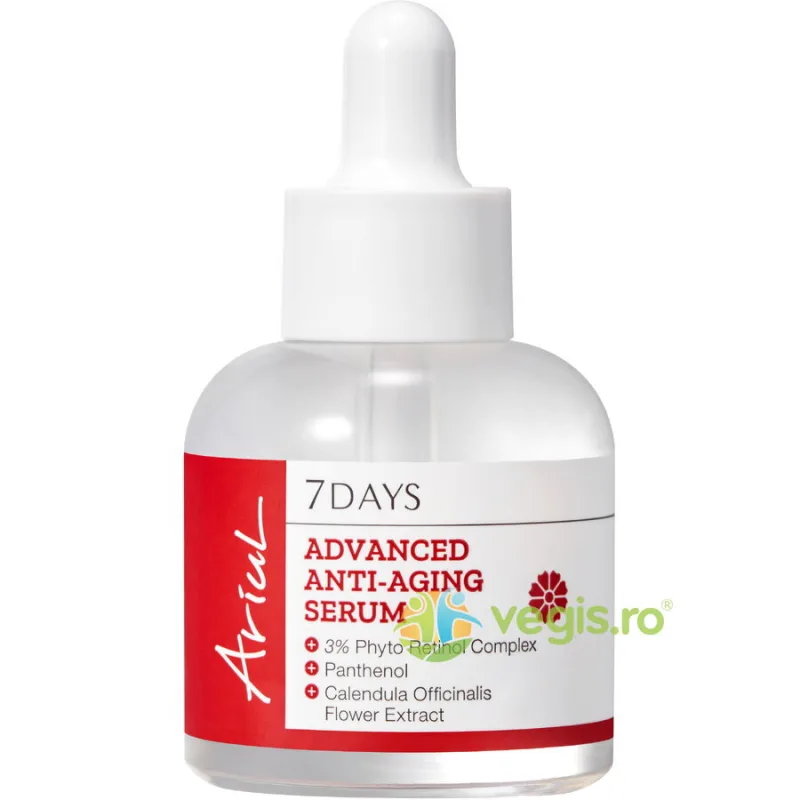 Ser Antirid cu 3% Complex Fito-Retinol si Extract de Galbenele 20ml ARIUL — preț și oferte