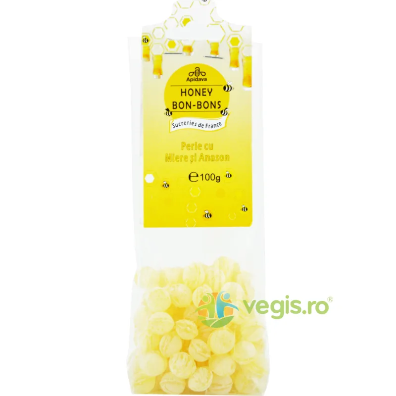 Bomboane (Perle) cu Miere si Anason 100g APIDAVA — preț și oferte