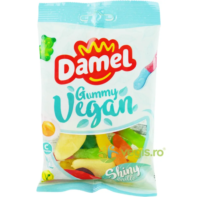 Jeleuri Gumate Vegane si fara Gluten Shiny 80g DAMEL GROUP — preț și oferte