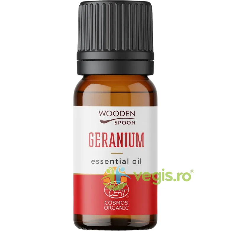 Ulei Esential de Geranium Bio 5ml WOODEN&nbsp;SPOON — preț și oferte