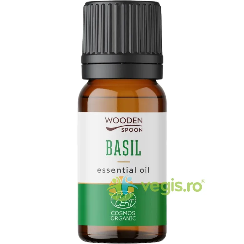 Ulei Esential de Busuioc Bio 5ml WOODEN&nbsp;SPOON — preț și oferte