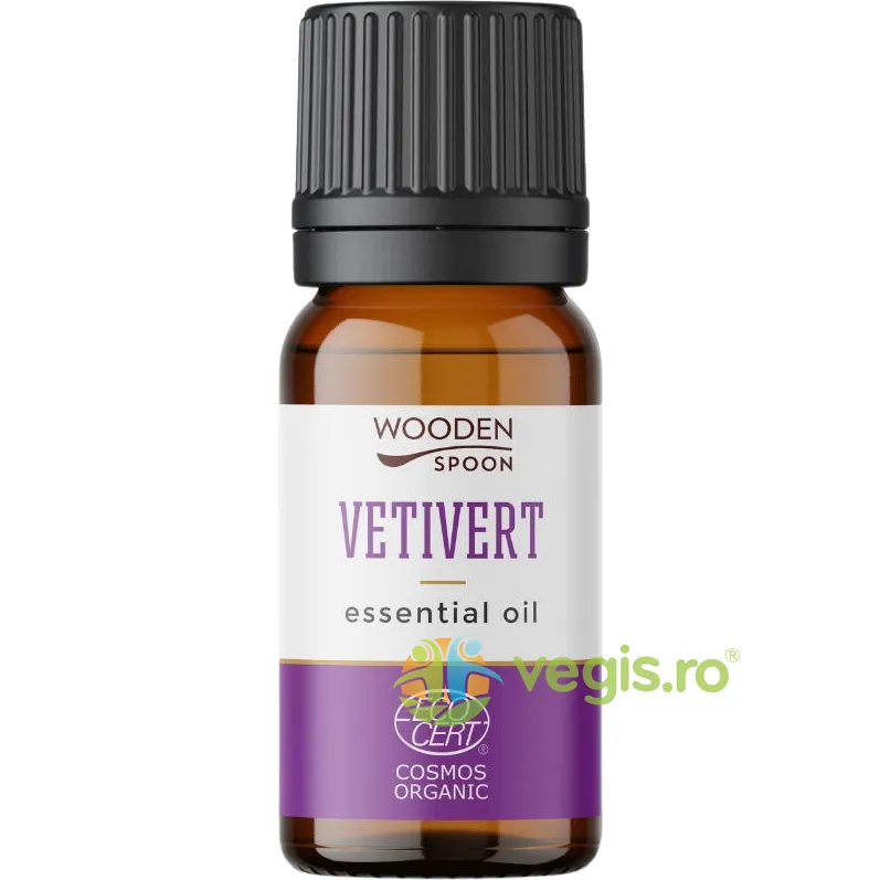 Ulei Esential de Vetiver Bio 5ml WOODEN&nbsp;SPOON — preț și oferte