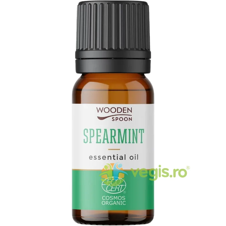 Ulei Esential de Menta Creata (Spearmint) Bio 5ml WOODEN&nbsp;SPOON — preț și oferte