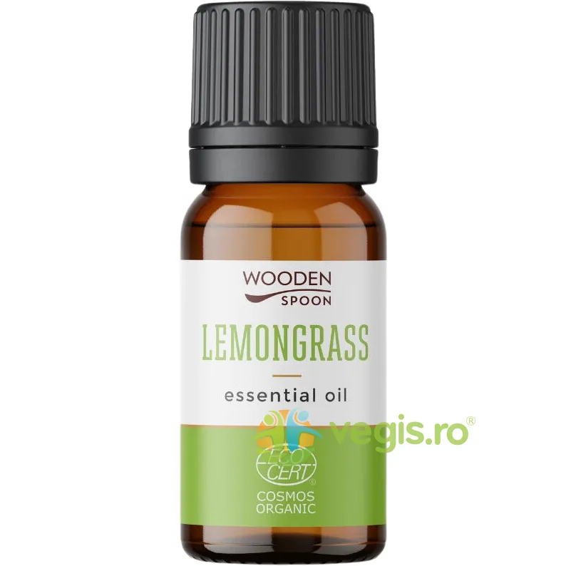 Ulei Esential de Lemongrass Bio 5ml WOODEN&nbsp;SPOON — preț și oferte