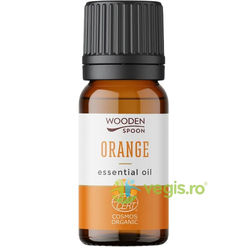 Ulei Esential de Portocala Dulce (Citrus sinensis) Bio 10ml WOODEN&nbsp;SPOON — preț și oferte