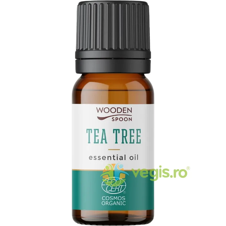Ulei Esential de Arbore de Ceai (Tea Tree) Bio 5ml WOODEN&nbsp;SPOON — preț și oferte
