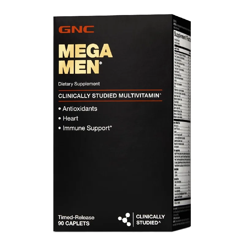 Mega Men®, Complex de Multivitamine pentru Barbati, 90 tablete, GNC GENERAL NUTRITION CORPORATION — preț și oferte