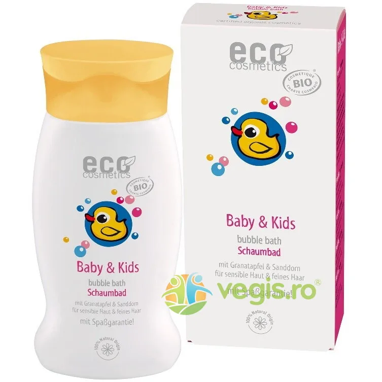 Spumant pentru Baita cu Rodie si Catina Alba Ecologic/Bio 200ml ECO COSMETICS — preț și oferte