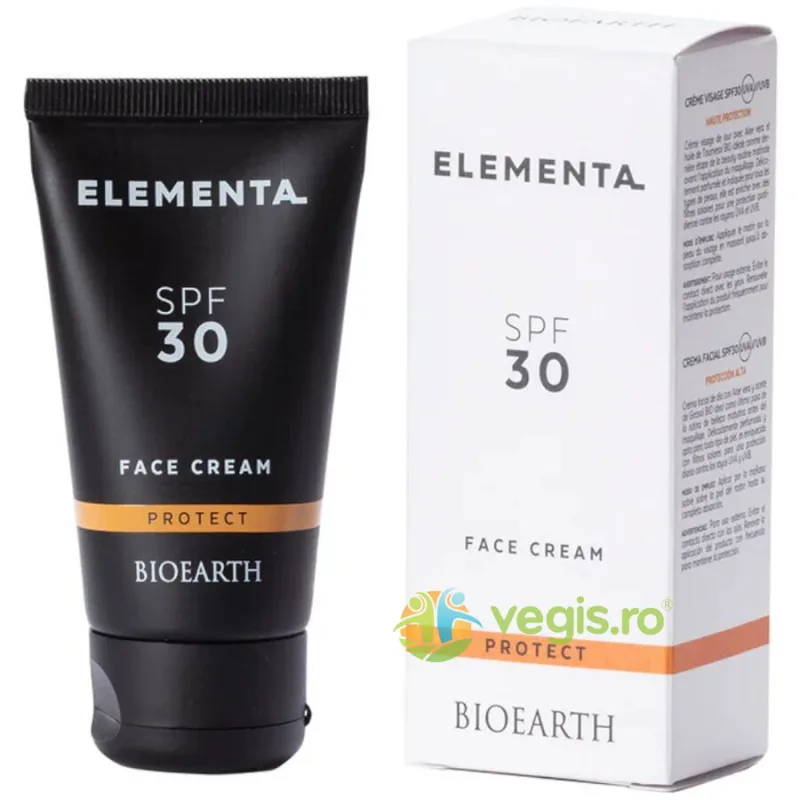 Crema de Fata SPF30 cu Aloe Vera Elementa 50ml — preț și oferte