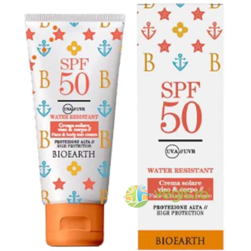 Crema pentru Protectie Solara SPF50 Rezistenta la Apa 100ml — preț și oferte