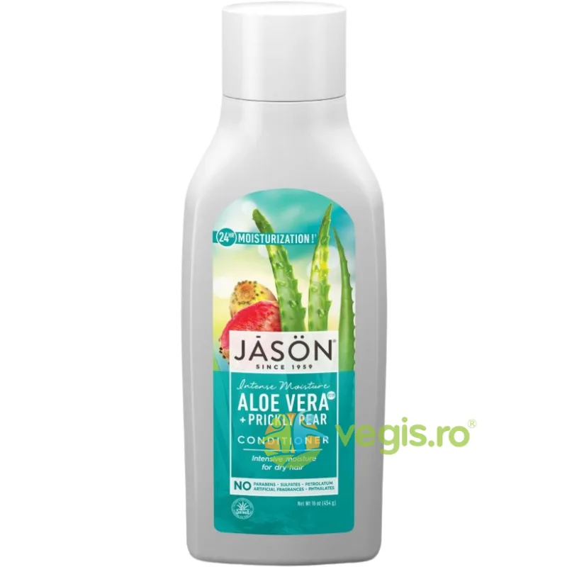 Balsam Hidratant cu Aloe Vera 80% si Fruct de Cactus pentru Par Uscat 454ml JASON — preț și oferte