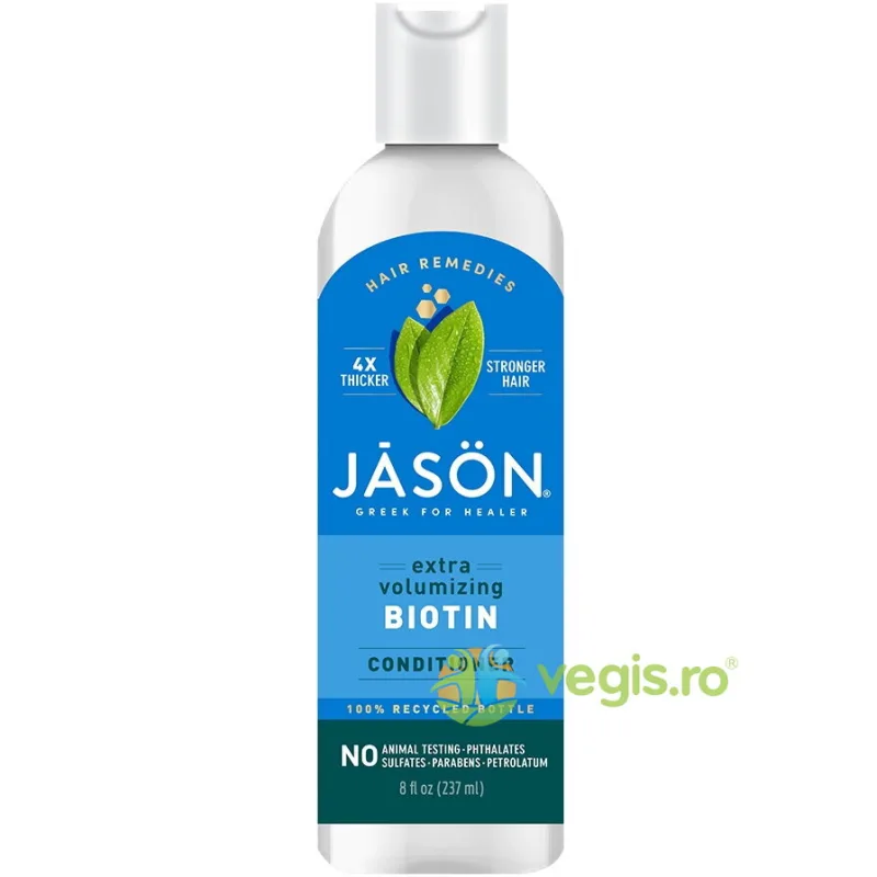 Balsam de Par Extra Volum cu Biotina 273ml JASON — preț și oferte