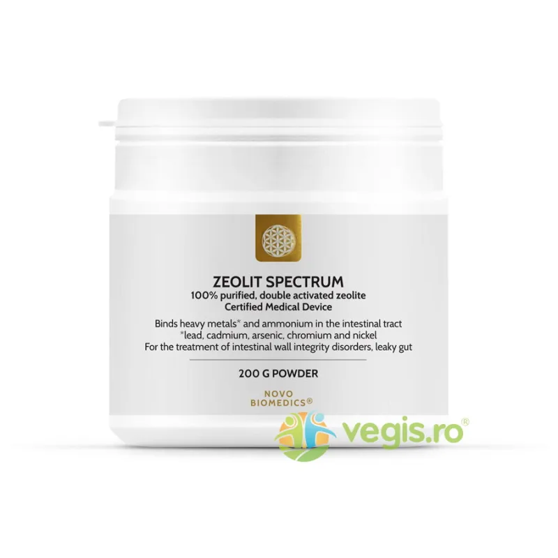 Zeolit Spectrum Pulbere (Uz Intern) 200g NOVO BIOMEDICS — preț și oferte