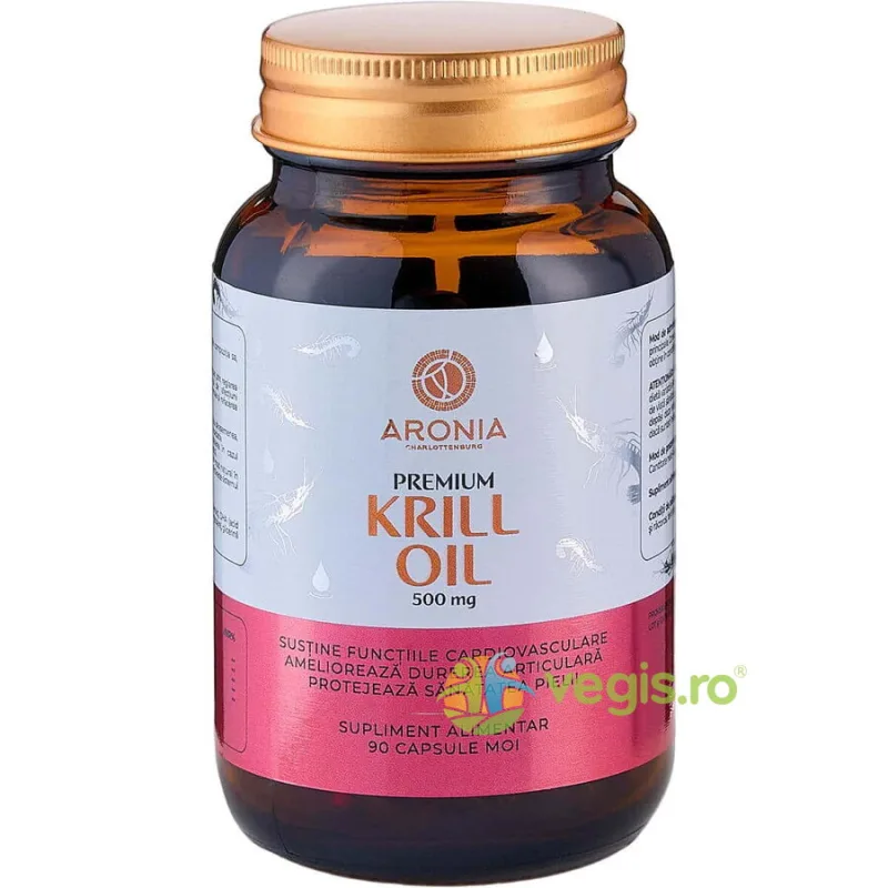 Krill Oil 500mg 90cps ARONIA CHARLOTTENBURG — preț și oferte
