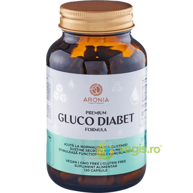 Gluco-Diabet Formula 120cps ARONIA CHARLOTTENBURG — preț și oferte