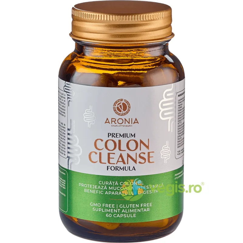 Colon Cleanse Formula (Protectie Colon si Mucoasa Intestinala) 60cps ARONIA CHARLOTTENBURG — preț și oferte