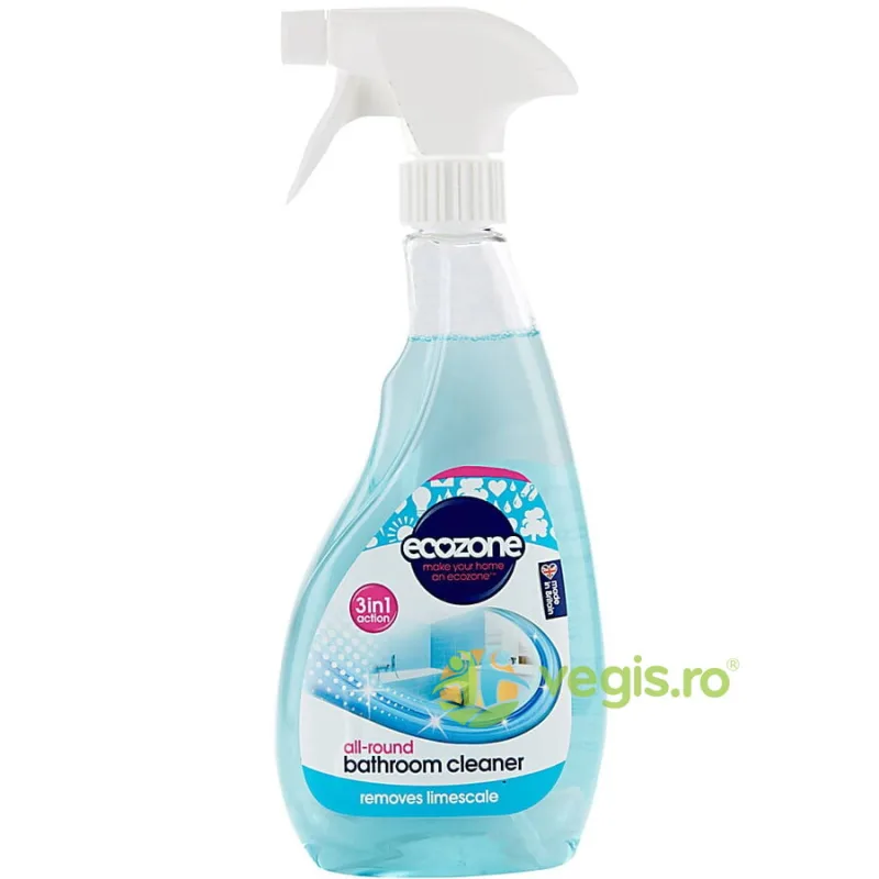 Solutie Anticalcar 3in1 pentru Curatat Baia 500ml ECOZONE — preț și oferte