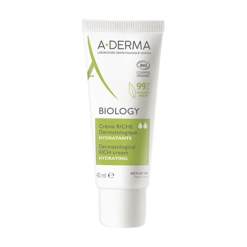 Crema hidratanta Riche Biology, 40 ml, A-Derma — preț și oferte
