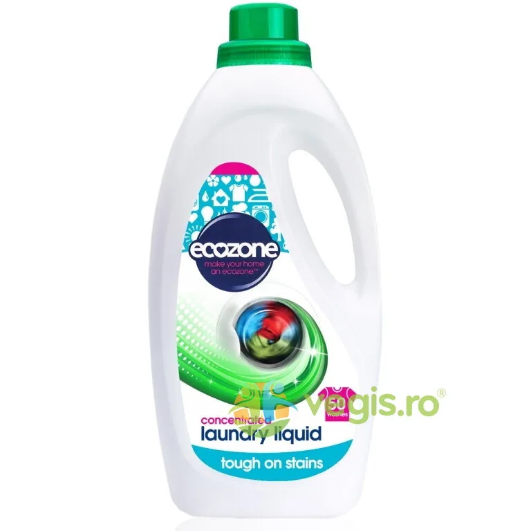 Detergent Concentrat pentru Rufe Aroma Fresh (50 spalari) 2L ECOZONE — preț și oferte