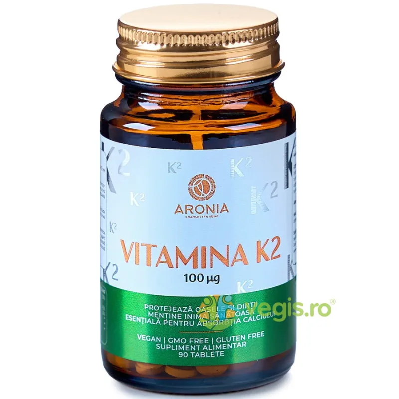 Vitamina K2 100ug MK7 90tb ARONIA CHARLOTTENBURG — preț și oferte