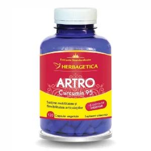 Artro Curcumin 95, 120 capsule, Herbagetica