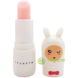 Balsam de Buze pentru Copii cu Parfum de Vata de Zahar, Bunny Sweety - Pearly White 3.5g