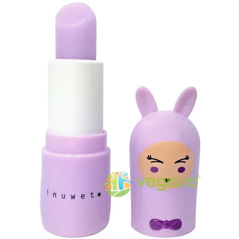 Balsam de Buze pentru Copii cu Parfum de Bezea, Bunny Delice - Mauve 3.5g INUWET — preț și oferte