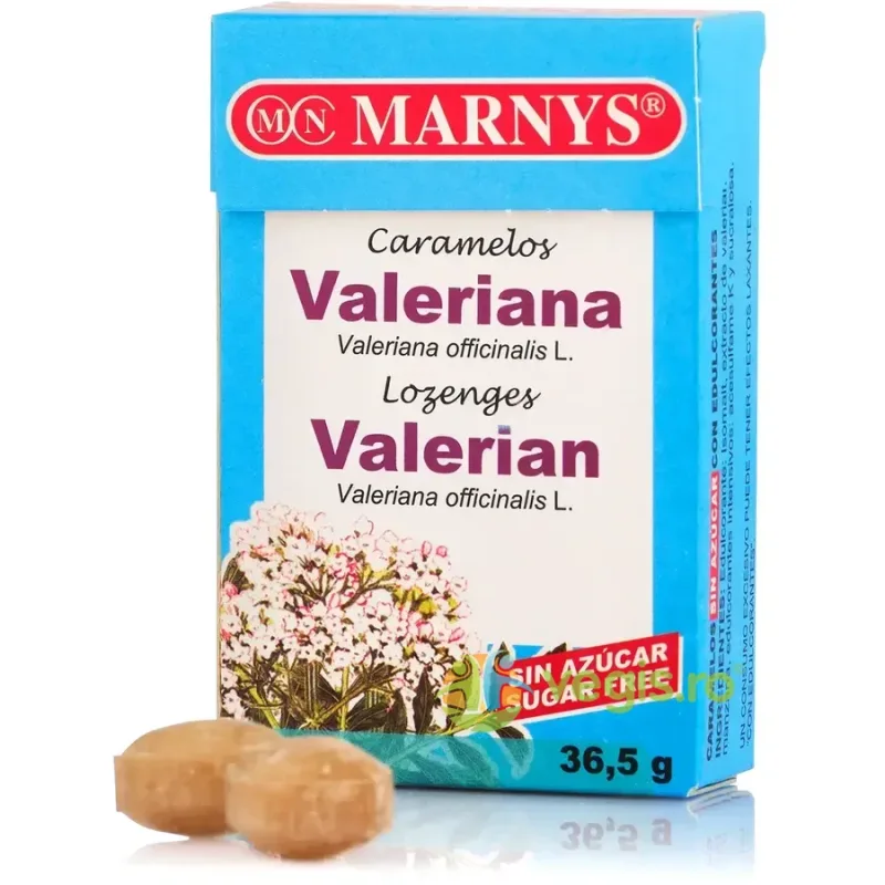 Bomboane cu Valeriana pentru Combaterea Stresului si Anxietatii 36.5g MARNYS — preț și oferte