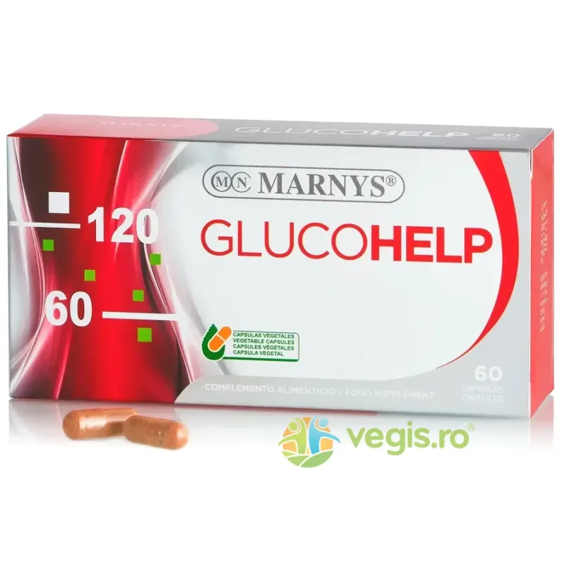 Glucohelp - Controlul Glicemiei si Diabet 60cps MARNYS — preț și oferte