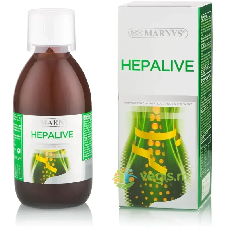 Hepalive - Sanatatea Ficatului si Probleme Digestive 250ml MARNYS — preț și oferte