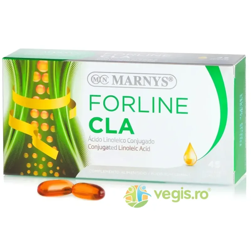 Forline CLA - Acid Linoleic Conjugat 2550mg 45cps moi MARNYS — preț și oferte