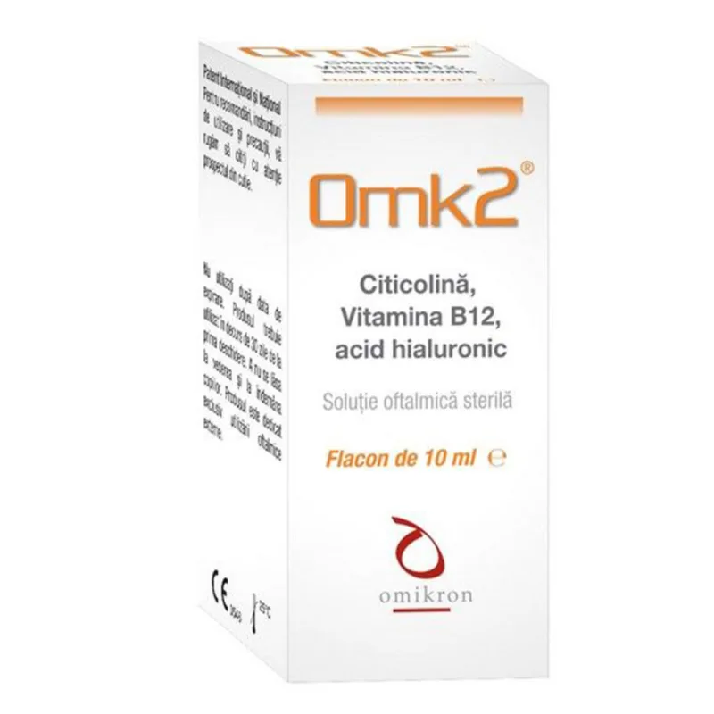 Solutie oftalmica OMK 2, 10ml, Omikron — preț și oferte