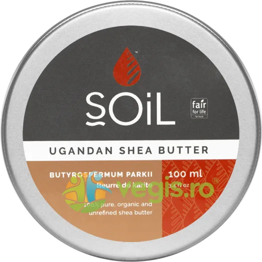 Unt de Shea Nerafinat Ecologic/Bio 100ml SOiL — preț și oferte