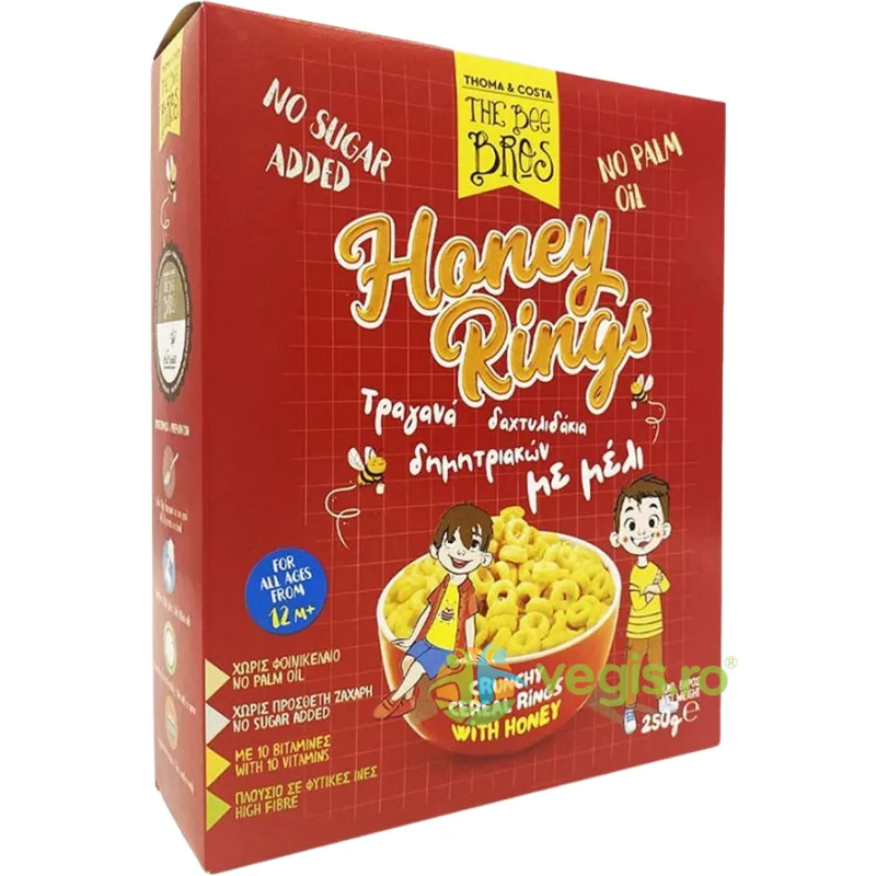 Cereale Crocante Ineluse cu Miere si Vitamine 250g THE BEE BROS — preț și oferte