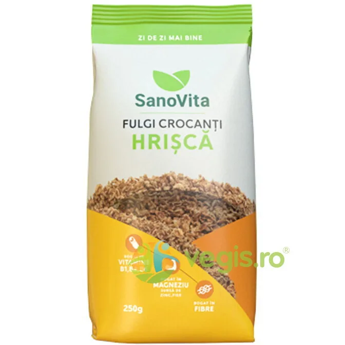 Fulgi Crocanti de Hrisca 500g SANOVITA — preț și oferte