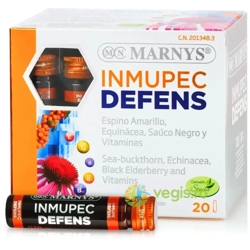 Inmupec Defens pentru Imunitate 20 fiole MARNYS — preț și oferte