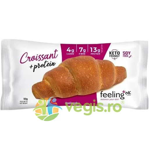 Croissant Proteic 50g FEELINGOK — preț și oferte