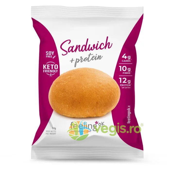Chifla Proteica 50g FEELINGOK — preț și oferte