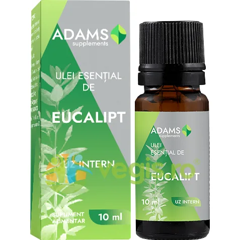 Ulei Esential de Eucalipt pentru Uz Intern 10ml ADAMS VISION — preț și oferte