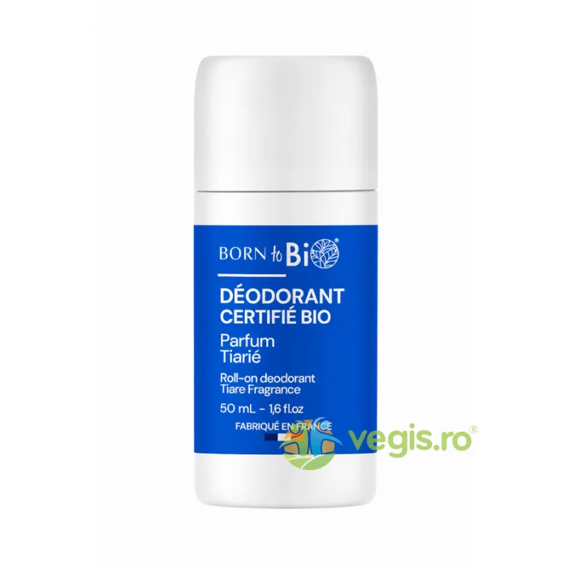 Deodorant Roll-On cu Monoi de Tiare Bio 50ml BORN TO BIO — preț și oferte