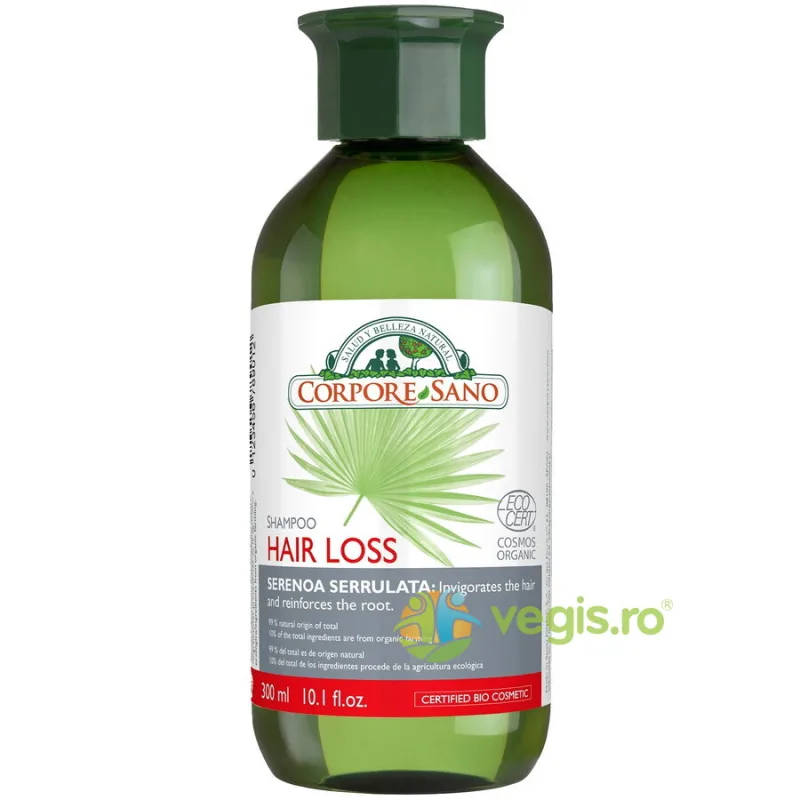 Sampon cu Ginseng Impotriva Caderii Parului Bio 300ml Corpore Sano — preț și oferte