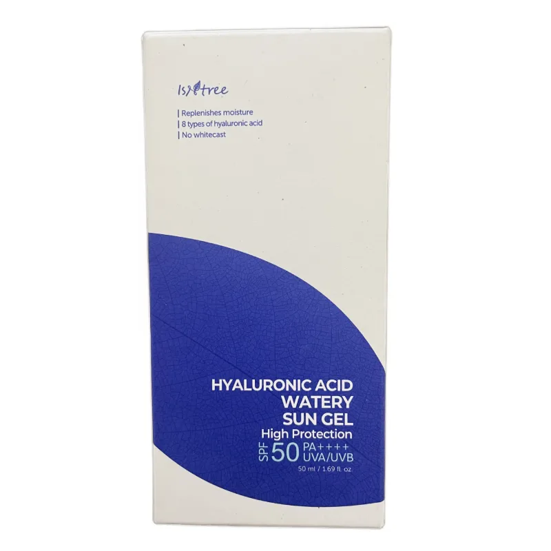 Gel protectie solara Watery Sun Hyaluronic Acid, SPF50+, 50 ml, Isntree — preț și oferte