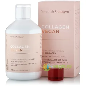 Colagen Vegan Lichid 10000mg, Acid Hialuronic, Biotina, MSM, Zinc, Silicium, Seleniu si Vitamine 500 ml