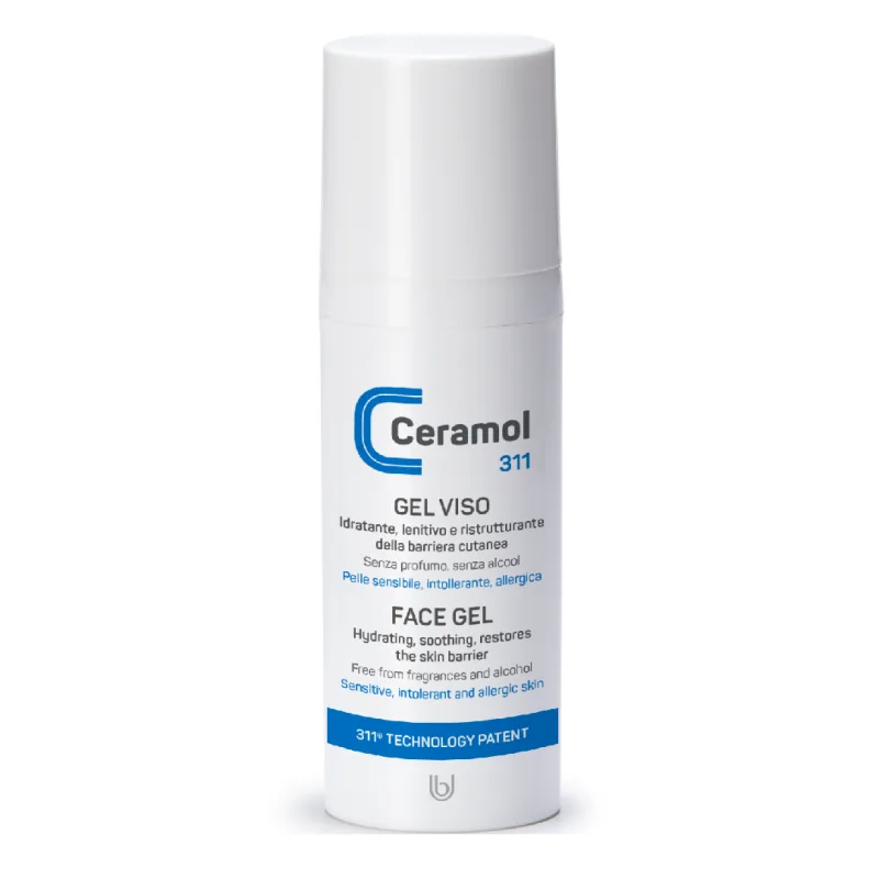 Gel de fata hidratant, 50 ml, Ceramol — preț și oferte